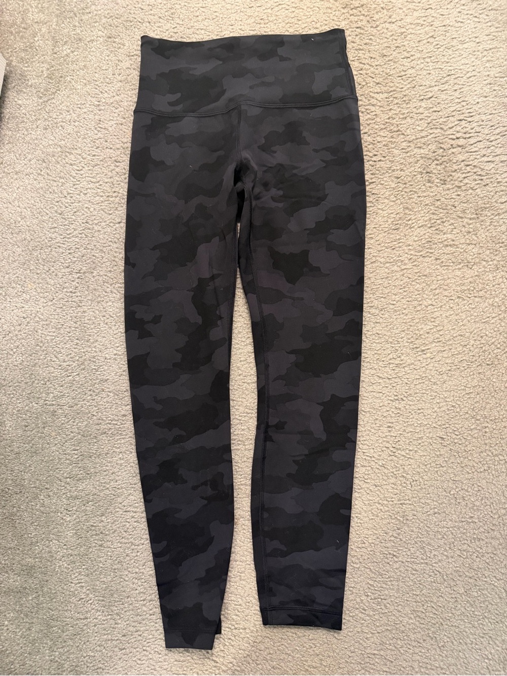 lululemon athletica Black Camo High-Rise Leggings